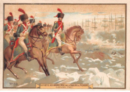 Chromos -COR12436 - Chicorée à La Ménagère - La Flotte Hollandaise - Cavalerie De Pichegru - Chevaux - 8x12cm Env. - Thee & Koffie