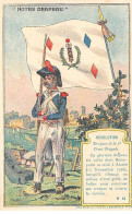 Chromos - COR14238 - Notre Drapeau - Révolution - Soldat - Homme - 11x7 Cm Environ - En L'état - Otros & Sin Clasificación