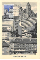 Carte Maximum - FRANCE - COR12670 - 29/03/1958 - Saint-Dié - Cachet Saint-Dié - - 1950-1959