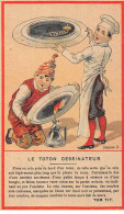 Chromos - COR13804 - High-Life Tailor - Hommes - Le Toton Dessinateur - 10x6 Cm Environ - En L'état - Andere & Zonder Classificatie