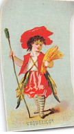 Chromos - COR13846 - Femme - Coquelicot - 3x6 Cm Environ - En L'état - Sonstige & Ohne Zuordnung