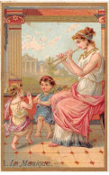 Chromos - COR14542 - Chocolat Raboisson - Femme - Enfants - Musique - 10x6 Cm Environ - En L'état - Otros & Sin Clasificación