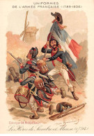 Chromos - COR14570 - Uniformes De L'armée Française - Héros De Sambre Et Meuse - Soldats - 12x9 Cm Environ - En L'état - Sonstige & Ohne Zuordnung