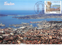 Carte Maximum - FRANCE - COR13605 - 05/07/2008 - Toulon - Cachet Toulon - 2000-2009