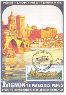 Carte Maximum - FRANCE - COR13613 - 10/04/2009 - Palais Des Papes - Cachet Avignon République - 2000-2009