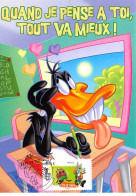 Carte Maximum - FRANCE - COR13631 - 28/02/2009 - Daffy Duck - Cachet Paris - 2000-2009