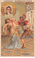 Chromos - COR14180 -Chocolat Guérin-Boutron - Mercadante - Horace - Homme - Femme - 10x6 Cm Environ - En L'état - Guerin Boutron