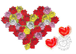 Carte Maximum - FRANCE - COR12824 - 06/02/1999 - COeur De Fleurs - Cachet Paris - 1990-1999