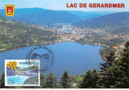 Carte Maximum - FRANCE - COR12911 - 15/04/2000 - Lac De Gérardmer -  Cachet Gérardmer - 2000-2009