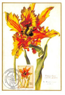 Carte Maximum - FRANCE - COR12950 - 17/06/2000 - Tulipa Lutea -  Cachet Paris - 2000-2009