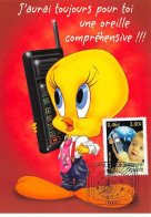 Carte Maximum - FRANCE - COR12990 - 17/03/2001 - Titi - Téléphone Portable - Cachet Paris - 2000-2009