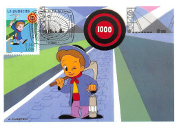 Carte Maximum - FRANCE - COR12993 - 17/03/2001 - Le Petit Mineur - Cachet Paris - 2000-2009