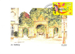 Carte Maximum - FRANCE - COR12999 - 24/03/2001 - Nancy - Cachet Nancy - 2000-2009