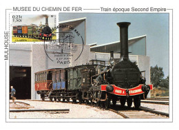 Carte Maximum - FRANCE - COR13032 - 06/07/2001 - Train De L'époque Second Empire - Cachet Paris - 2000-2009