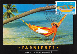 Carte Maximum - FRANCE - COR13112 - 08/06/2002 - Farniente -Cachet La Rochelle - 2000-2009