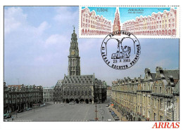 Carte Maximum - FRANCE - COR13173 - 23/10/2003 - La Place Des Héros D'Arras  - Cachet Arras - 2000-2009