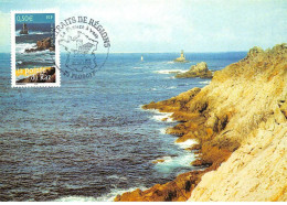 Carte Maximum - FRANCE - COR13183 - 20/08/2003 - La Pointe Du Raz - Cachet Plogoff - 2000-2009