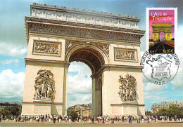 Carte Maximum - FRANCE - COR13192 - 20/09/2003 - L'arc De Triomphe - Cachet Paris - 2000-2009