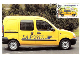 Carte Maximum - FRANCE - COR13199 - 24/10/2003 - Voiture Postale  - Cachet Paris - 2000-2009