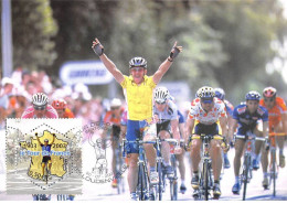 Carte Maximum - FRANCE - COR13261 - 20/07/2003 - Le Tour De France 2003 - 14eme étape - Cachet Loudenvielle - 2000-2009