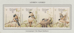 AZORES 1990 WWF Birds Mi 405-408 MNH(**) Fauna774 - Autres & Non Classés