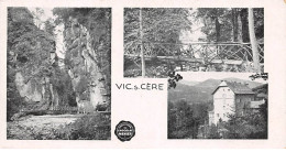 CHROMOS.AM22842.Chocolat Menier.Collection Ville.Vue D'ensemble Vic S. Cère - Menier