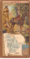 CHROMOS.AM23155.6x11 Cm Env.Chocolat Grondard.Carte Région Poitou.Vienne - Otros & Sin Clasificación