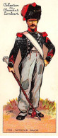 CHROMOS.AM22812.Chocolat Lombart.5x12 Cm Env.Gloires Et Costumes Militaires 1790-1814.N°10.Tambour-Major - Lombart