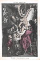 CHROMOS.AM22777.Chocolat Vinay.9x12 Cm Env.Musée D'Anvers.Rubens.La Descente De Croix - Otros & Sin Clasificación