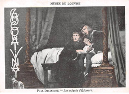 CHROMOS.AM22756.Chocolat Vinay.9x12 Cm Env.Musée Du Louvre.Paul Delaroche.Les Enfants D'Edouard - Autres & Non Classés