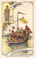 Chromos - COR14684 - Chocolat Du Planteur - Bateau Mandarin - 10x6 Cm Environ - En L'état - Andere & Zonder Classificatie