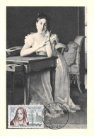 Carte Maximum - FRANCE - COR12749 - 20/06/1959 - Marceline Desbordes-Valmore - Cachet Douai - 1950-1959