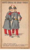 CHROMOS.AM23707.7x10 Cm Env.Société Générale Des Cirages Français.Fulgor.Militaires - Autres & Non Classés