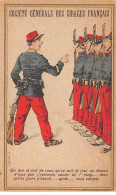 CHROMOS.AM23705.7x10 Cm Env.Société Générale Des Cirages Français.Fulgor.Militaires - Altri & Non Classificati