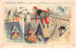 CHROMOS.AM23674.7x10 Cm Env.Perle Du Japon.Potage.A Chapu.Expression Pittoresque.Crier Sur Les Toits - Sonstige & Ohne Zuordnung