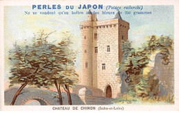 CHROMOS.AM23574.7x11 Cm Env.Perle Du Japon.Potage.A Chapu.Chateau De Chinon (Indre Et Loire) - Otros & Sin Clasificación