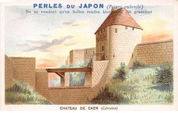 CHROMOS.AM23573.7x11 Cm Env.Perle Du Japon.Potage.A Chapu.Chateau De Caen (Calvados) - Altri & Non Classificati