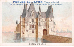 CHROMOS.AM23545.7x11 Cm Env.Perle Du Japon.Potage.A Chapu.Chateau D'O (Orne) - Other & Unclassified