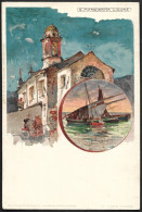 Italie, Manuel WIELANDT - Lithographie - S. MARGHERITA LIGURE - Wielandt, Manuel