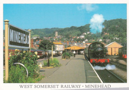 West Somerset Railway, Minehead -   Unused Postcard   - L Size 17x12Cm - LS4 - Minehead