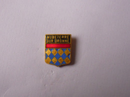 Pins BLASON VILLE D AUBETERRE SUR DRONNE CHARENTE 16 - Città