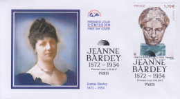 Enveloppe  FDC  1er  Jour    FRANCE    Oeuvre  De   Jeanne  BARDEY    2017 - 2010-2019