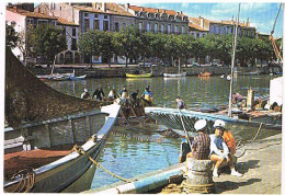 34    AGDE  LES QUAIS DE LA MARINE - Agde