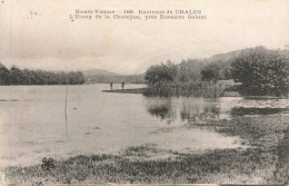 CHALUS (ENVIRONS) : L'ETANG DE LA CHATELINE, PRES BUSSIERE GALANT - Chalus