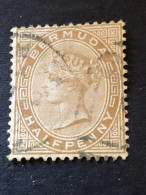 BERMUDA SG 19  ½d Stone FU - Bermudas