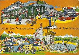 *CPM - Vivent Les Vacances - Anonyme - Hedendaags (vanaf 1950)