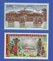 NOUVELLE CALÉDONIE 906 + 907 NEUFS ** RADE DE BALADE + ROBERT TATIN D'AVESNIÈRES - Unused Stamps