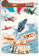 44 - Carte Postale Du Festival Aérien De Saint Brévin Les Pins 14 Juillet 2001 - Saint-Brevin-les-Pins