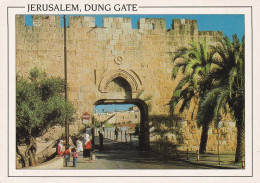 Dung Gate, Jerusalem -   Unused Postcard   - L Size 17x12Cm - LS4 - Israel