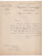 --ENTREPRISE DE MACONNERIE Et TRAVAUX PUBLICS  / BRIGAND & DEBEAULIEU / PARIS -- - 1900 – 1949